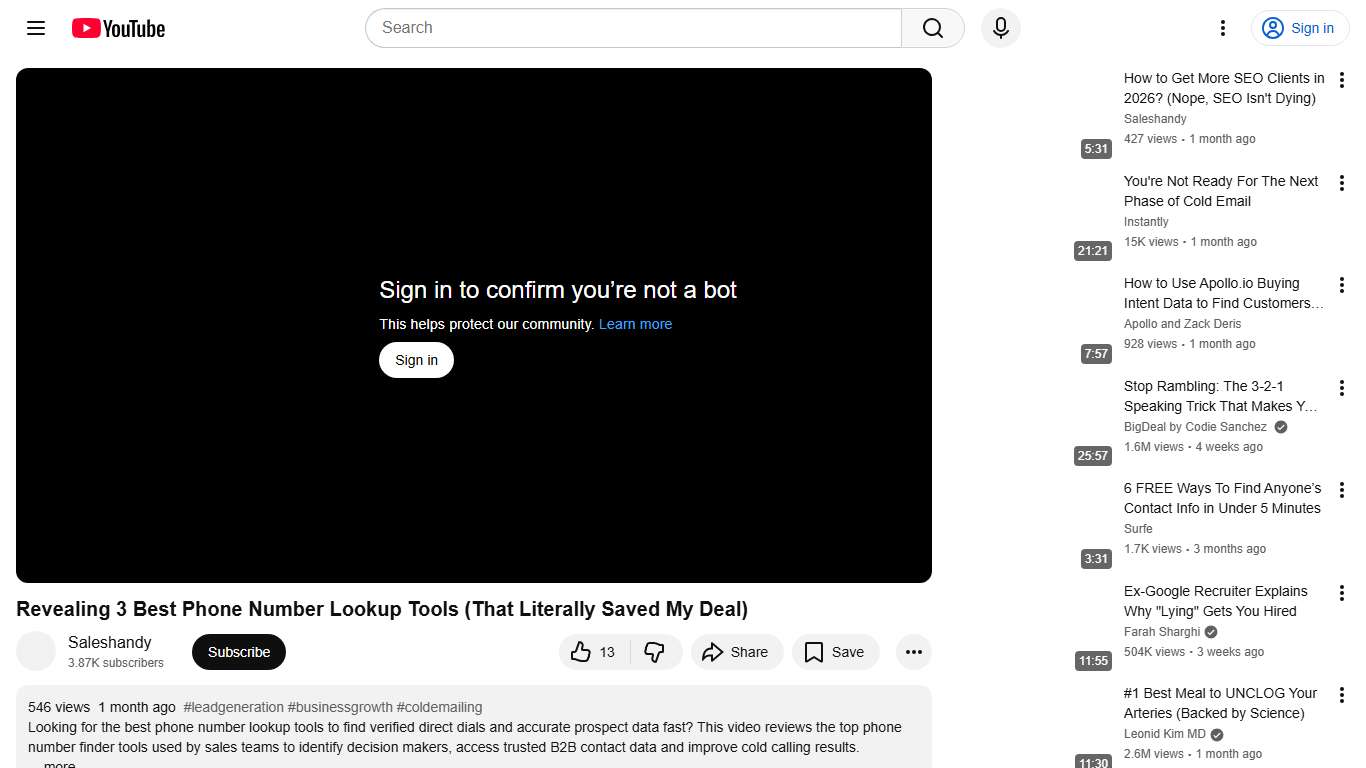 Revealing 3 Best Phone Number Lookup Tools (That Literally Saved My Deal) - YouTube